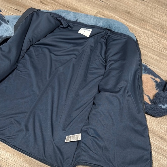 NWT Men’s Old Navy Cozy Forest Fleece Jacket - Picture 5 of 6